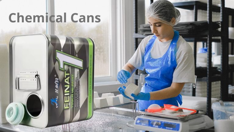 Square solvent tins 1–5L
